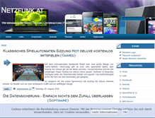 Tablet Screenshot of netzfunk.at